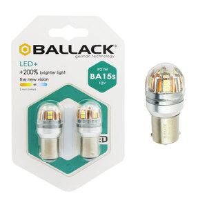 Lampadina BA15S a led Led+ - BALLACK - BALLACK