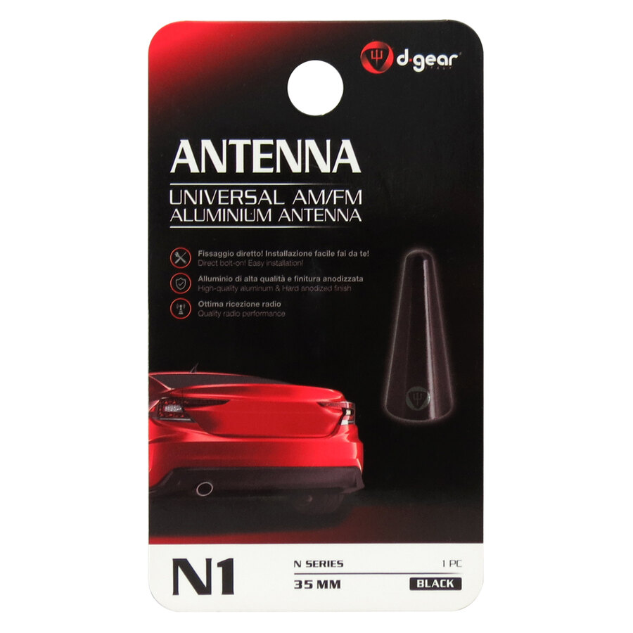 AM-FM in Alluminio Micro N1 - D-GEAR