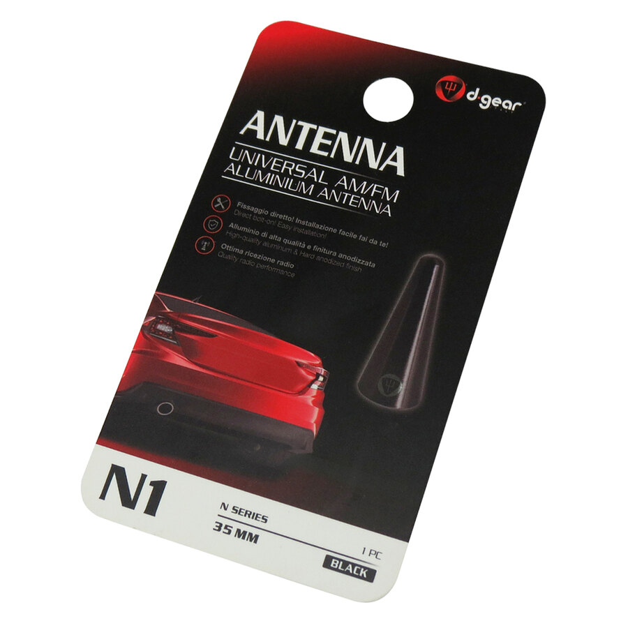 AM-FM in Alluminio Micro N1 - D-GEAR