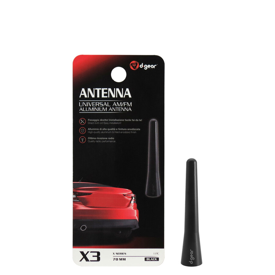 AM-FM in Alluminio Compact X3 - D-GEAR