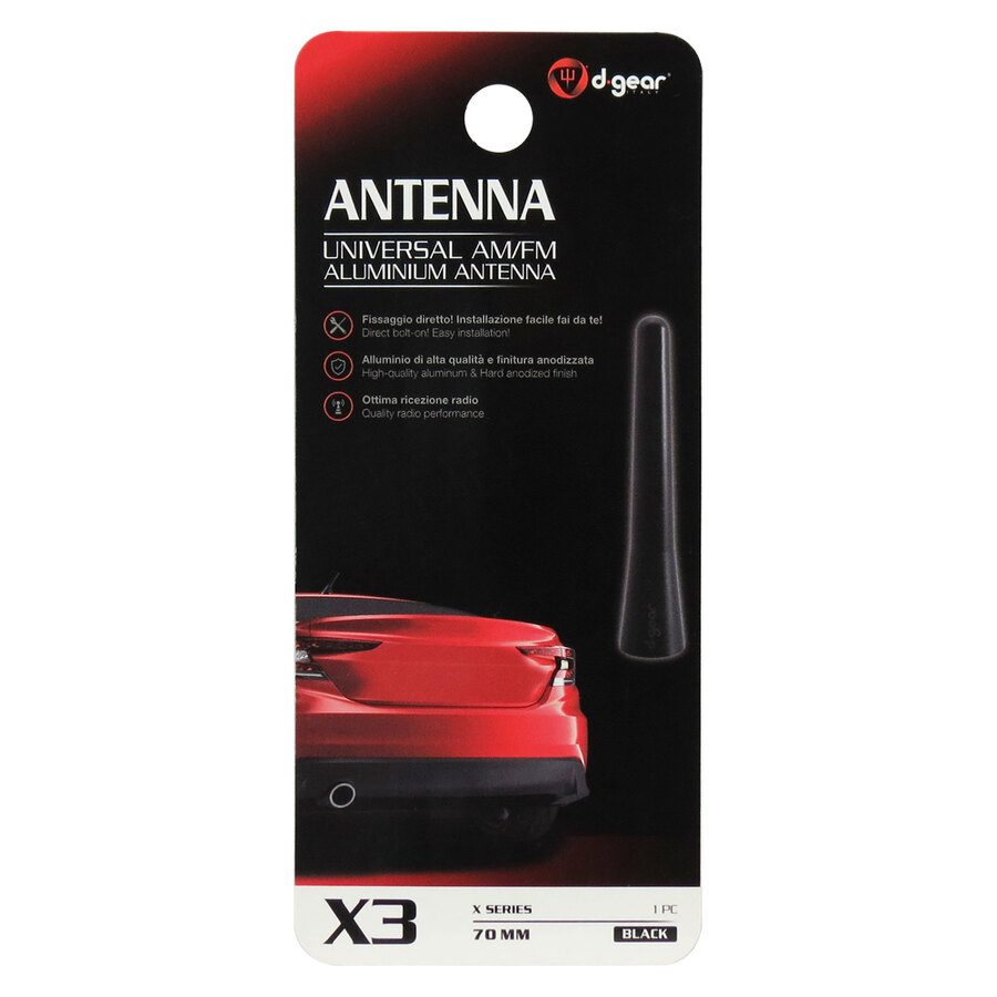 AM-FM in Alluminio Compact X3 - D-GEAR