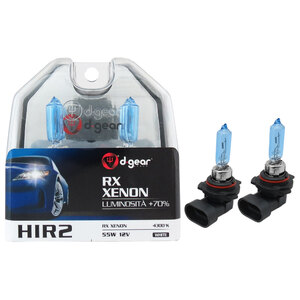 Lampadine Altri Attacchi HIR2 - RX - Hyper White - D-GEAR - D-GEAR