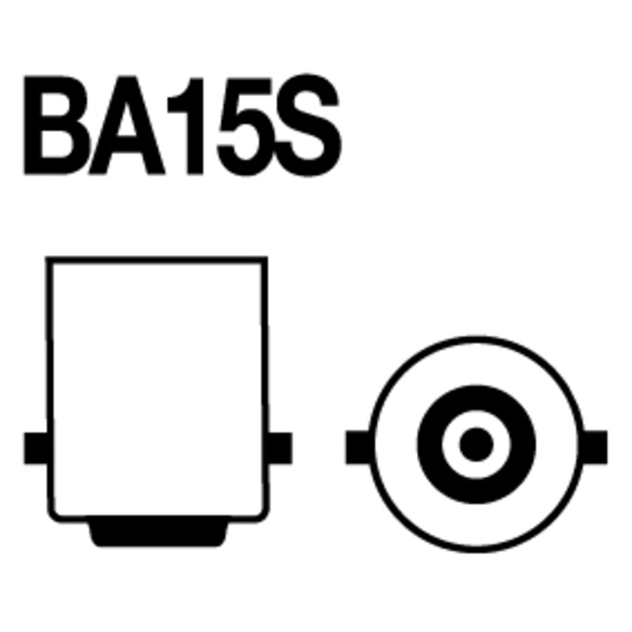Lampadina BA15S a led GTR - BA15S SMD Led - D-GEAR