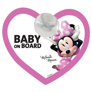 Targhetta Baby on board Minnie - DISNEY - DISNEY