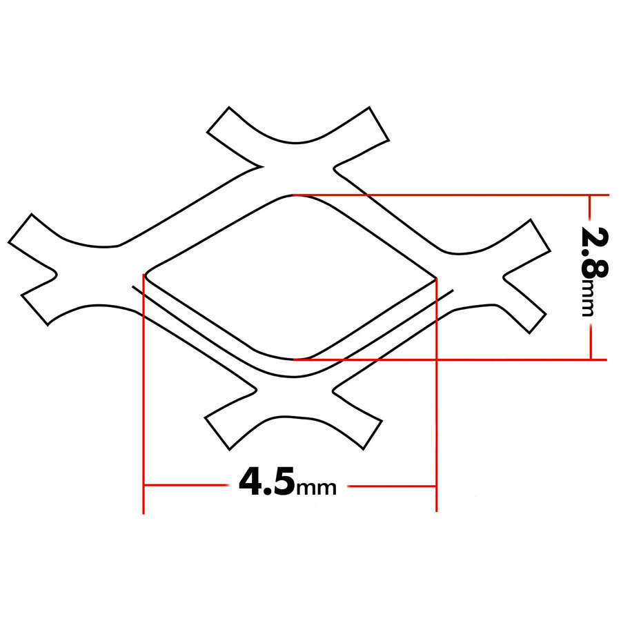 Griglia alluminio Aluminium Grill - FITZROY