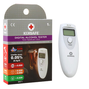 Etilometro Digital Alcohol Tester - KIKSAFE - KIKSAFE