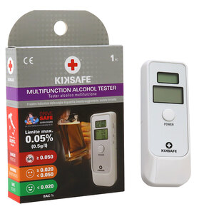 Etilometro Multifunction Alcohol Tester - KIKSAFE - KIKSAFE