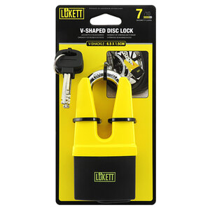 Lucchetto V-Shaped Disc Lock - LUKETT - LUKETT