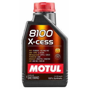 Olio motore 8100 X-Cess 5W40 - MOTUL - MOTUL