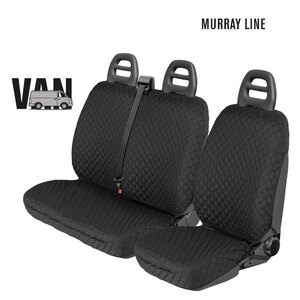 NORRIS - Coprisedili furgone Murray - Van - NORRIS Citroen Jumper, Jumpy, Fiat Ducato, Scudo, Ford Transit, Iveco Daily, Mercedes Sprinter, Vito, Nissan Trade, Opel Movano - Coprisedili furgone