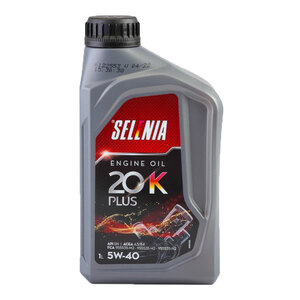 Olio motore 20K Plus 5W40 - SELENIA - SELENIA