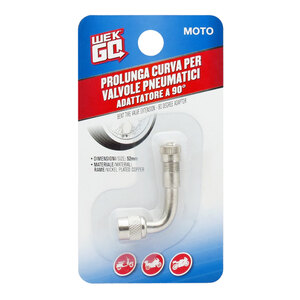 Raccordo valvola aria Adattatore 90° - WEKGO