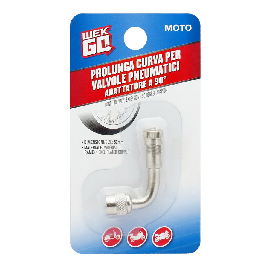 Raccordo valvola aria Adattatore 90° - WEKGO