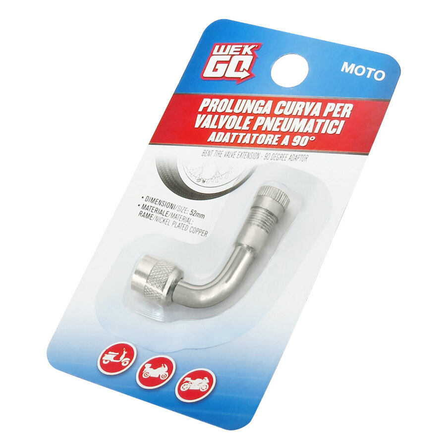 Raccordo valvola aria Adattatore 90° - WEKGO